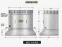 Hanging Ventless Wall-Mount Hood with Fire Suppression VH-48-OVW SHOP HOODS, VENTLESS HOODS, Hanging Ventless, 48 INCH INTERIOR