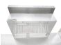 Hoodmart Restaurant Hood w/ PSP Makeup-Air 1048HBPSP SHOP HOODS, HOODS ONLY, Makeup Air Hoods, Perforated Supply Plenum (PSP) , Standard PSP