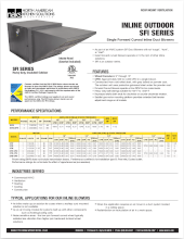 NAKS - INLINE SUPPLY FANS - SPECS