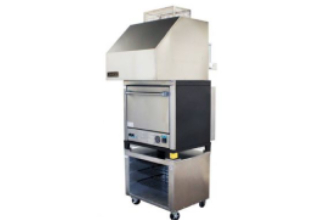 Pizza Deck Oven w/ Ventless Hood