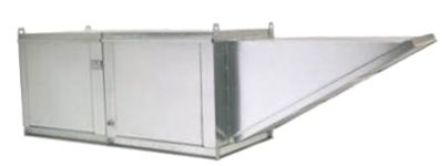 Tempered commercial exhaust ductwork