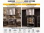 Hanging Ventless Island Hood with Fire Suppression VH-36-OVI COMPRAR, CAMPANAS SIN SALIDA, Hanging Ventless, 36 INCH INTERIOR