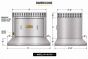 Hanging Ventless Island Hood with Fire Suppression VH-48-OVI COMPRAR, CAMPANAS SIN SALIDA, Hanging Ventless, 48 INCH INTERIOR